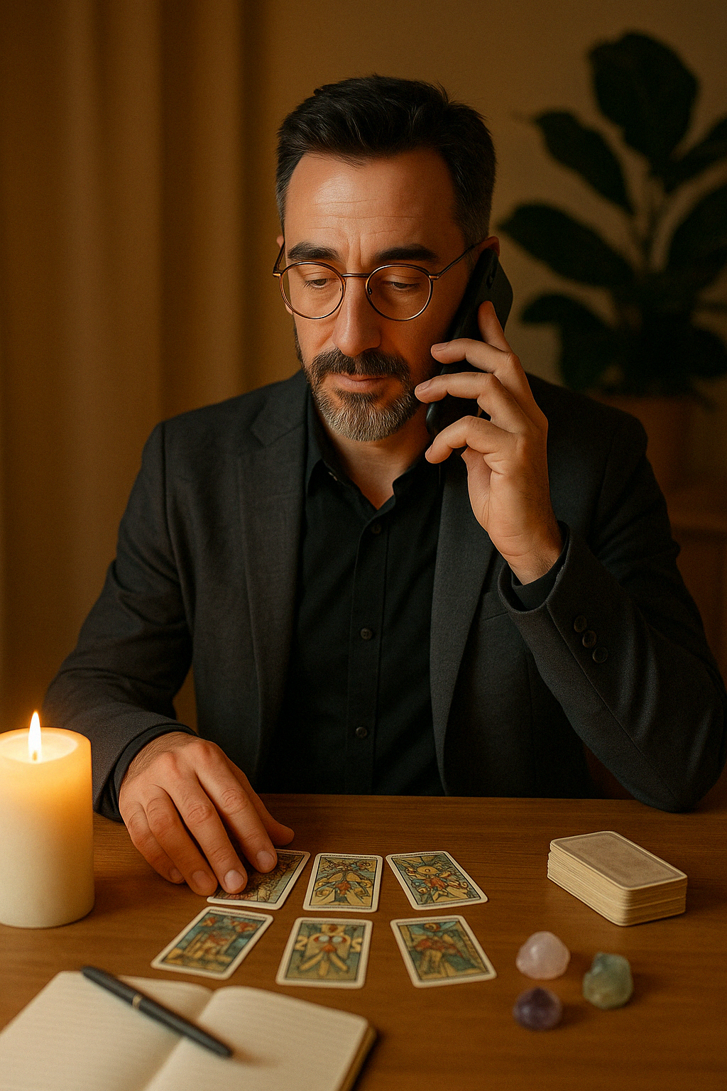 Portrait de Wilfried, médium et guide spirituel