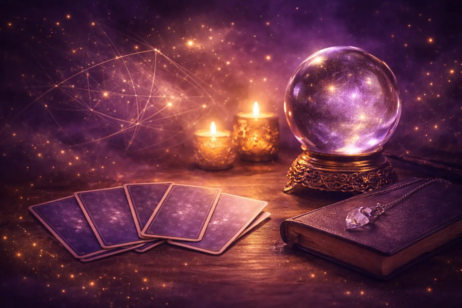 Wilfried médium utilisant le tarot et la numérologie