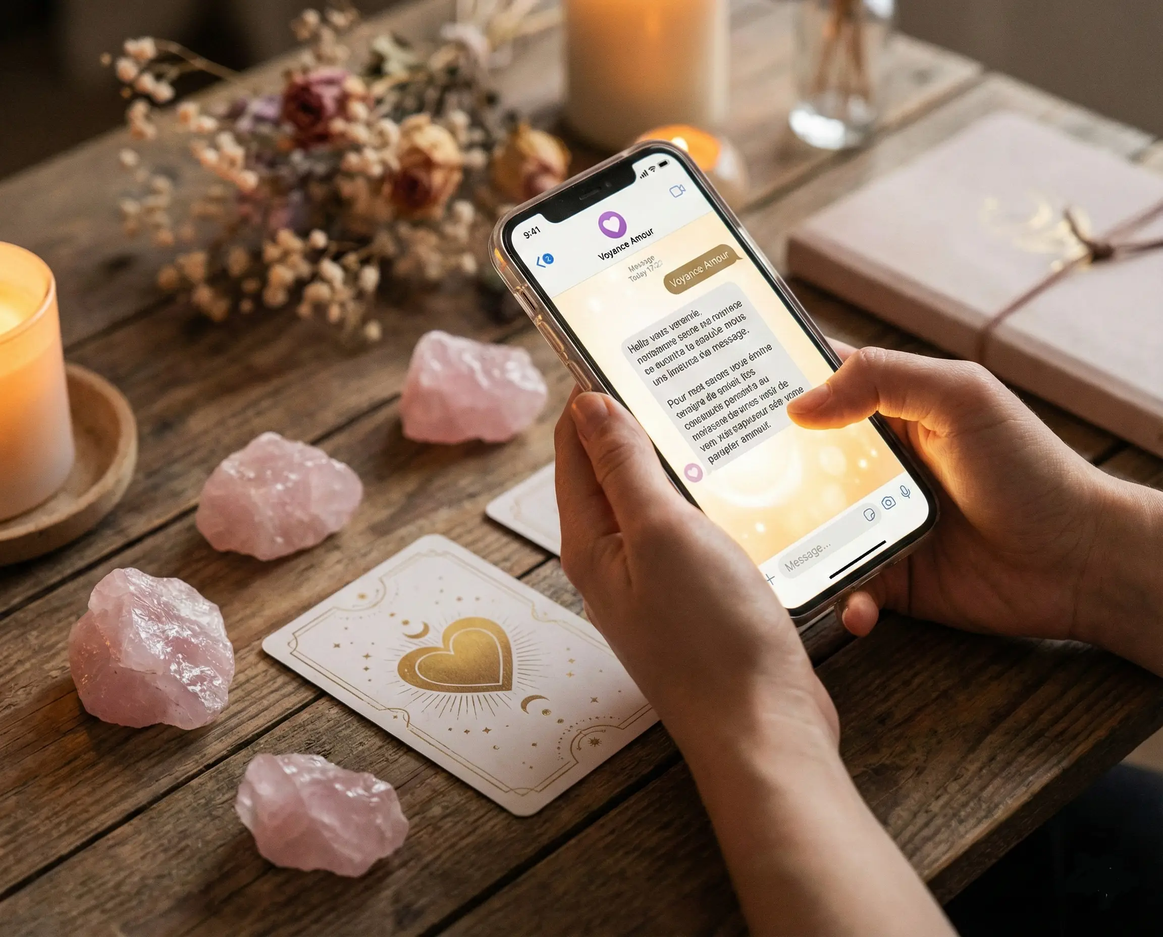 Voyance amour par tchat : éclairage sur votre vie sentimentale