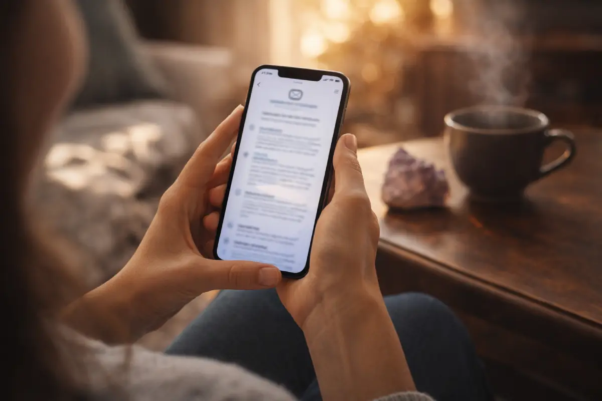 Voyance par mail rapide — réponse personnalisée sous 24h par Wilfried médium